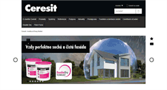Desktop Screenshot of ceresit.sk