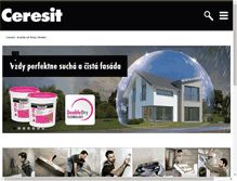 Tablet Screenshot of ceresit.sk