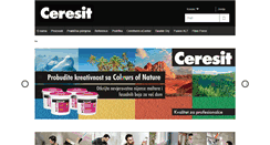 Desktop Screenshot of ceresit.ba