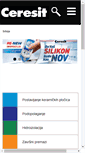 Mobile Screenshot of ceresit.co.rs